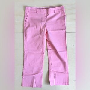Forever 21 bubblegum pink capri Cropped Dress Pants - Size M | Made in USA